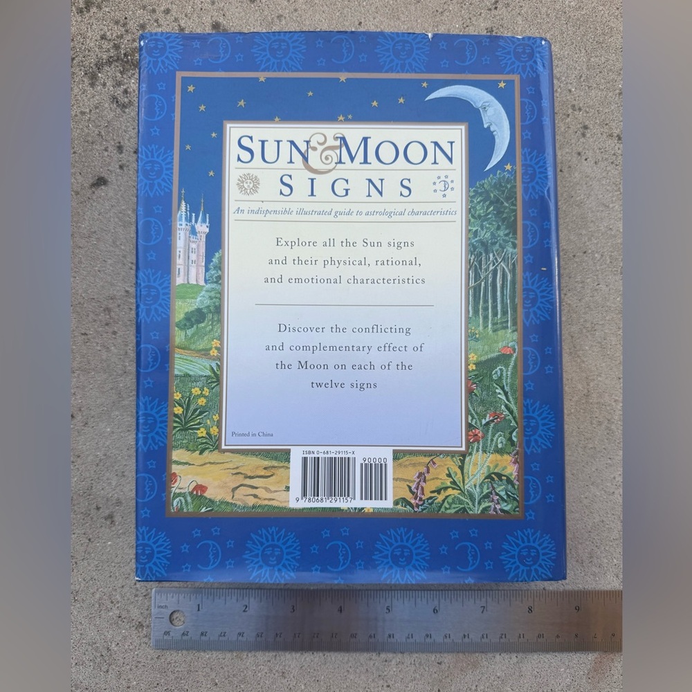 Hardcover “Sun And Moon Signs” Book by Julia & Derek Parker - Picture 5 of 8
